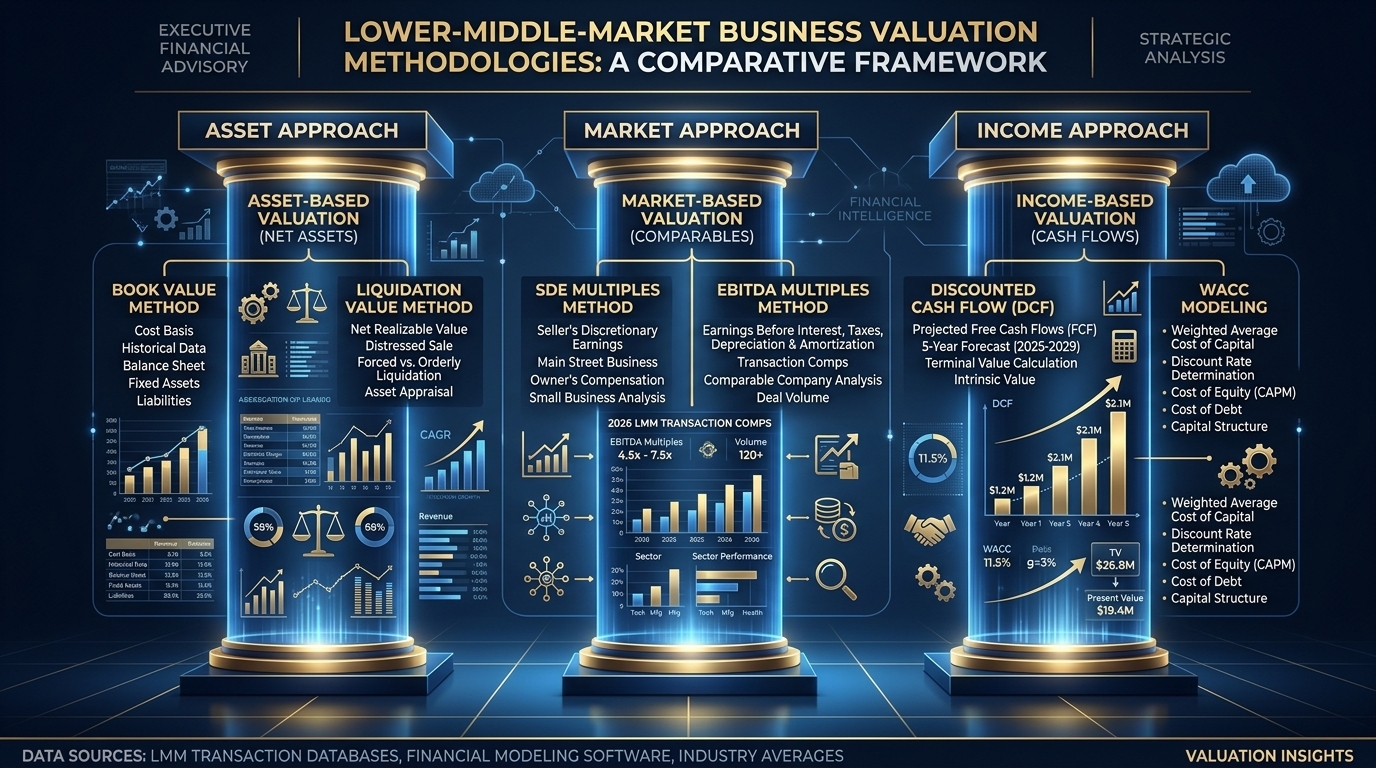 Tri-Part Valuation Methodology Hierarchy